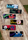 Custom Painted Starbucks Name Tag